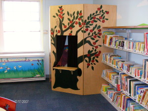 Picture of the Puppet Theater in the Children's Room