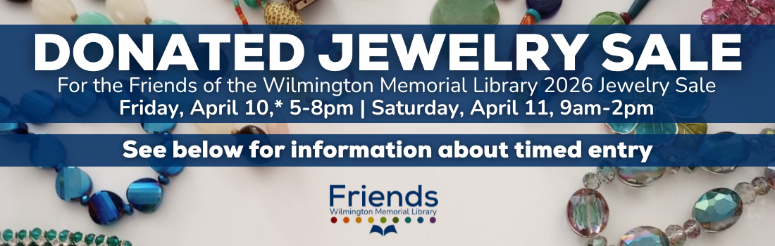 2026 Donated Jewelry Sale Banner