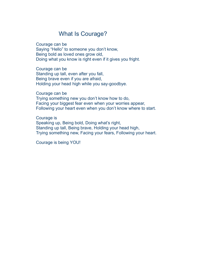 Emily Falk What Is Courage