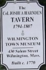 Harnden-Sign Harnden Tavern