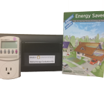 Kill-a-Watt Energy Audit unit with case and pamphlet